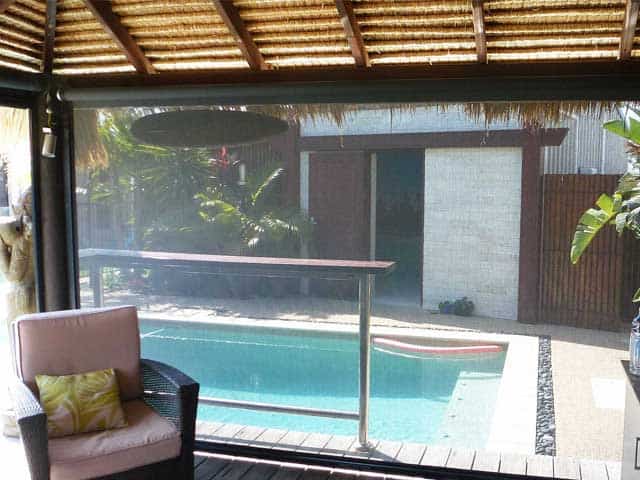 Pool House from Inside