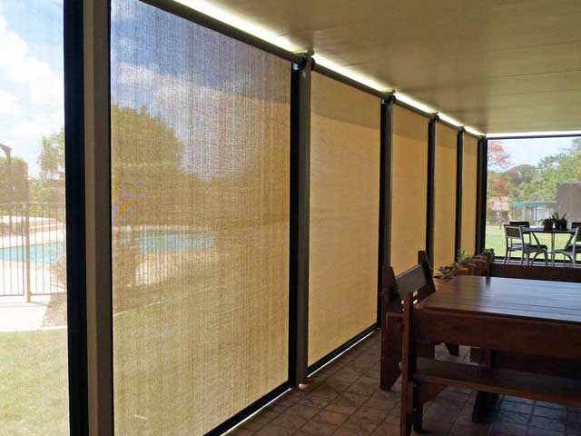 Enclosed Patio – Light Fabric